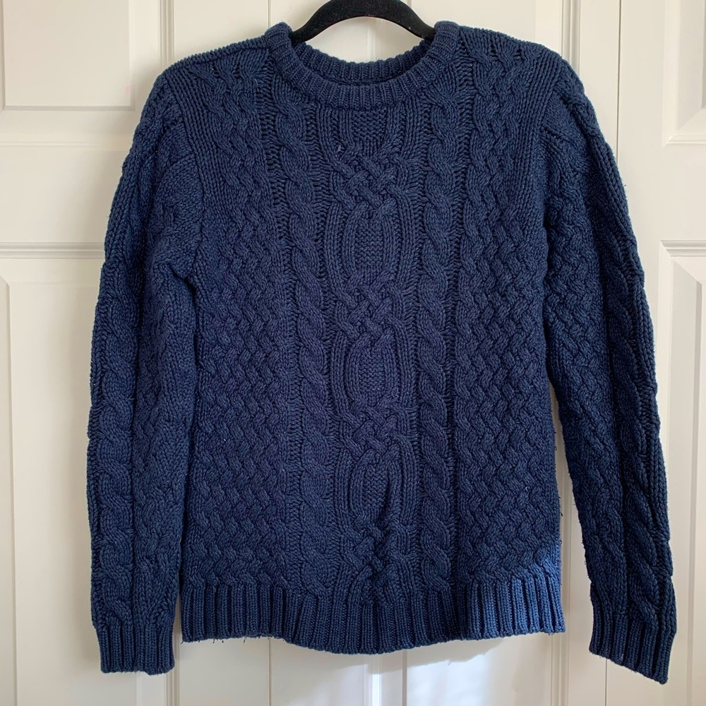 Chunky Cable Knit Sweater